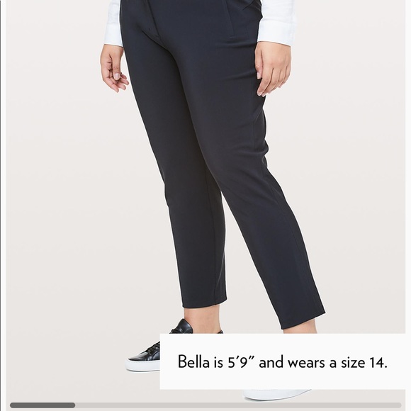lululemon athletica Pants - lululemon athletica Black Cropped Ankle Pants